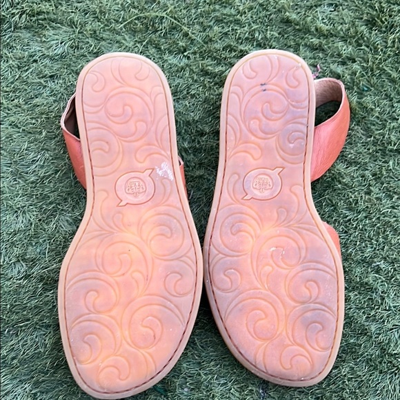 Born Women's Orange Sandals - Picture 3 of 5